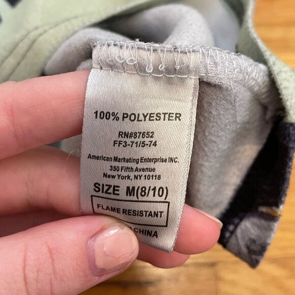 4/$25 Star Wars The Mendelian Pajama Set Long Sleeve Long Pants Size Medium - Picture 12 of 12